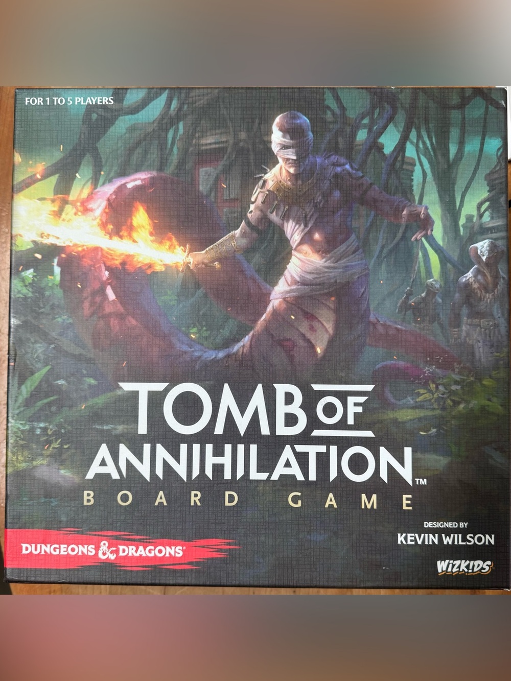 Tomb of Annihilation Board Game - Kevin Wilson D&D adventure cooperative game